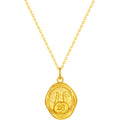 "Jiuhua Mountain" 24K Gold Pendant Mudras A0415252