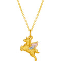 "Year of the Horse" 24K Gold Pendant Horse 1-1.3g A0422994