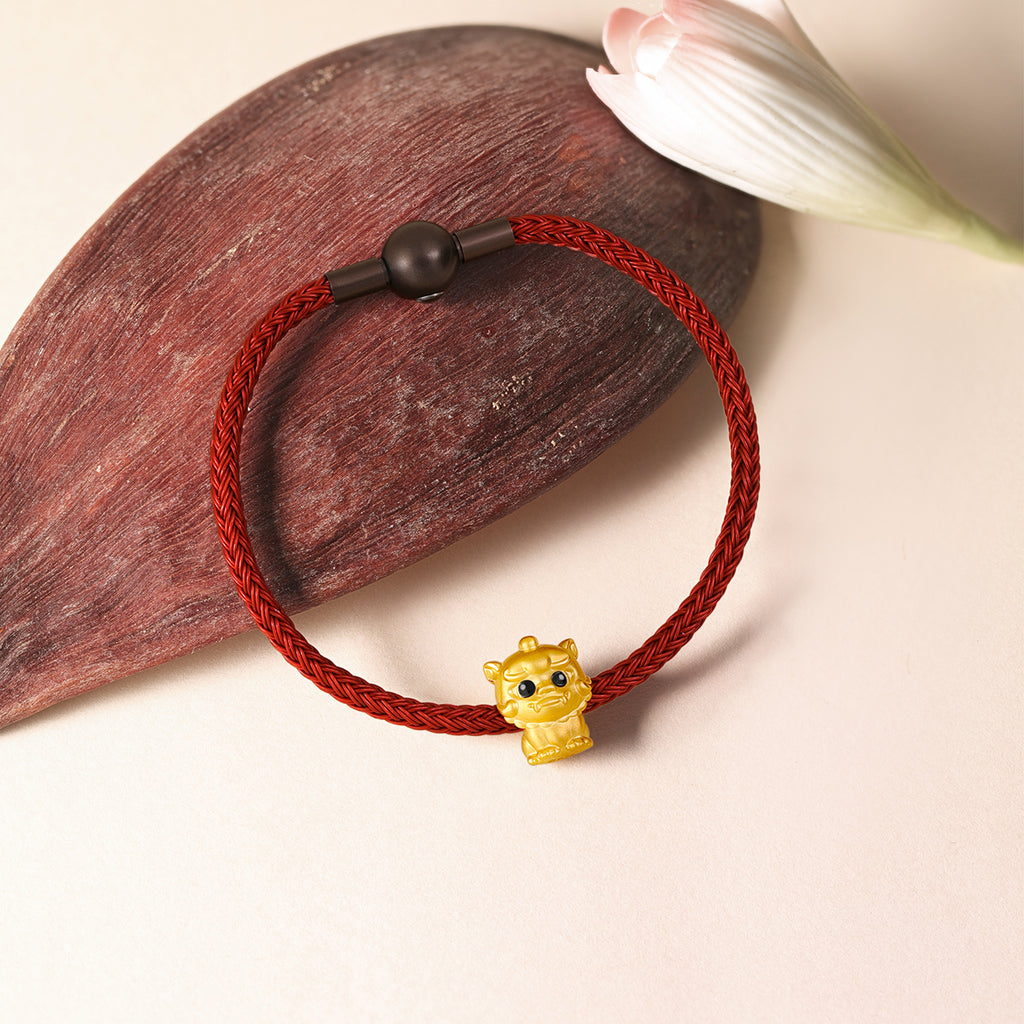 九華山24K金手鍊，地藏菩薩地頂峰，17厘米和19厘米，A1614673