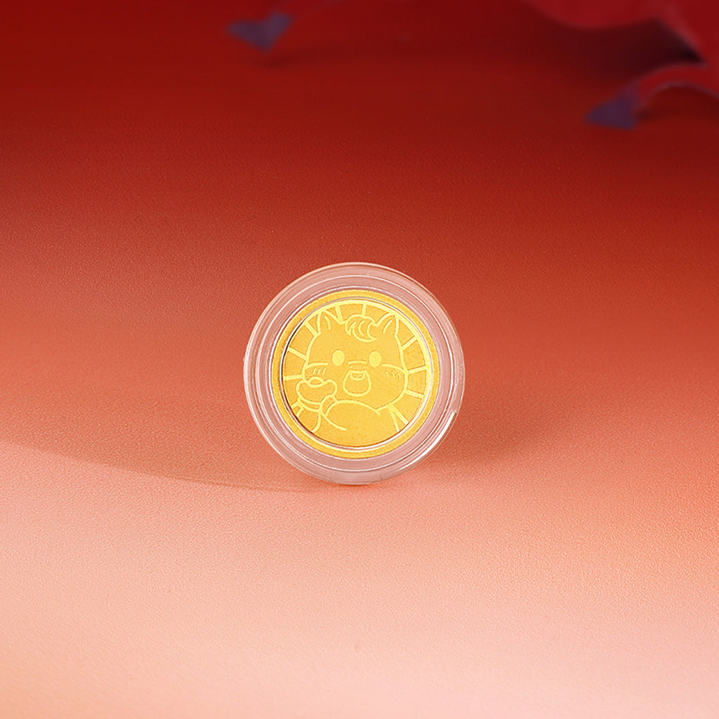 'Year of the Horse' 999.9 24K Gold Horse Coin 1g A1121007 A1121008 A1121009