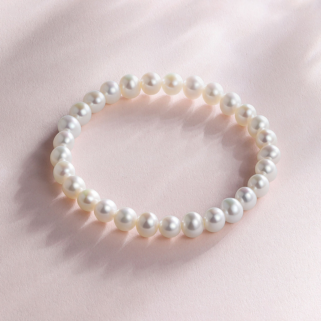 Pearl Beaded Bracelet 17cm X1910248