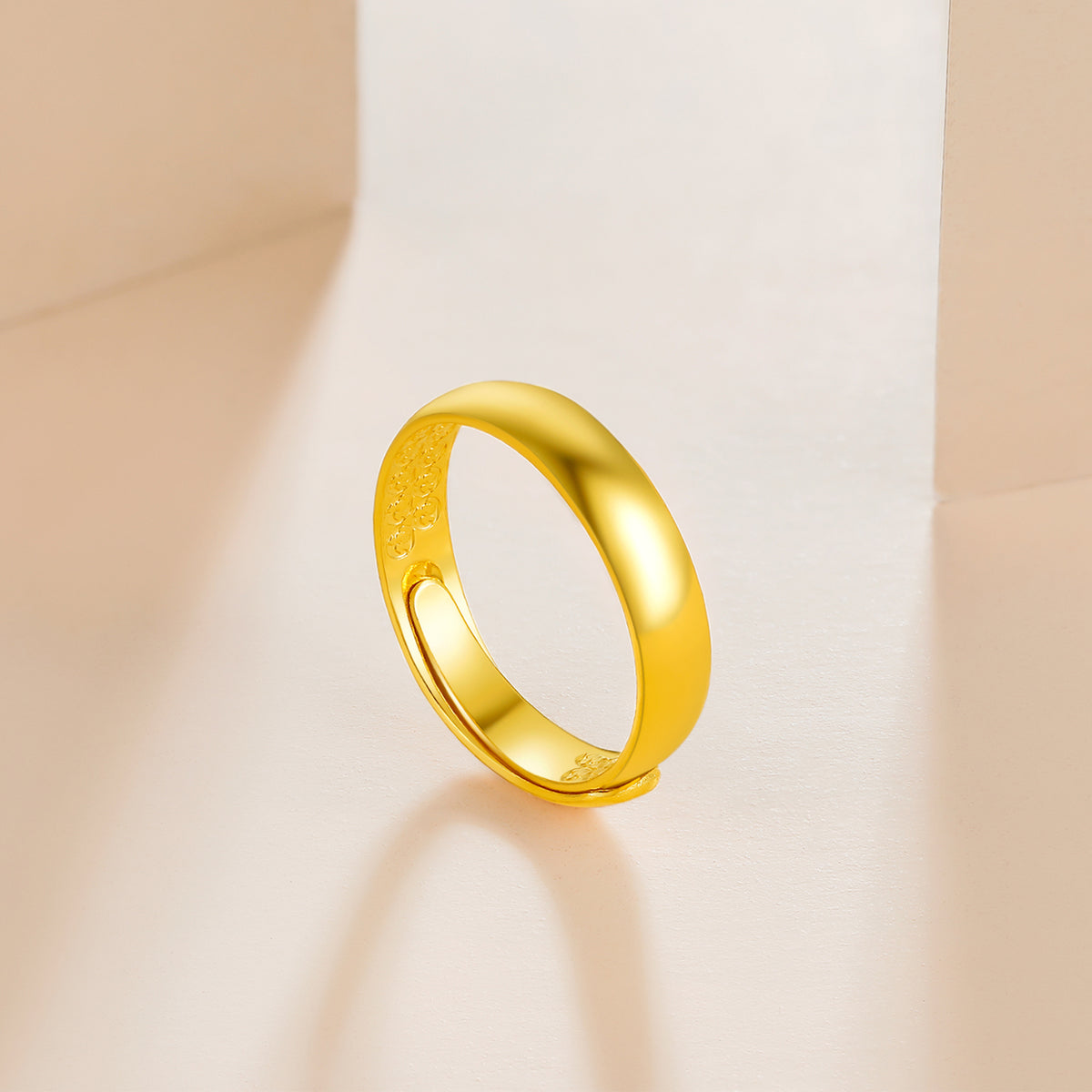 999 24K Gold Ring 3.5-3.9g AA010916