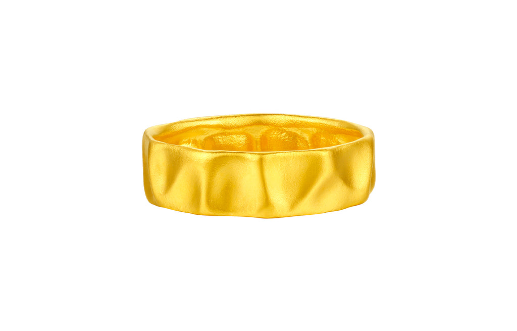 999 24K Gold Ring 3.6-5.1g A0111512
