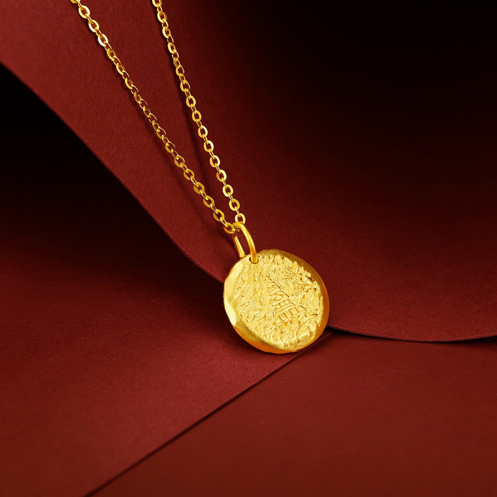 999 24K Gold Pendant 2.75-3.25g A0412782