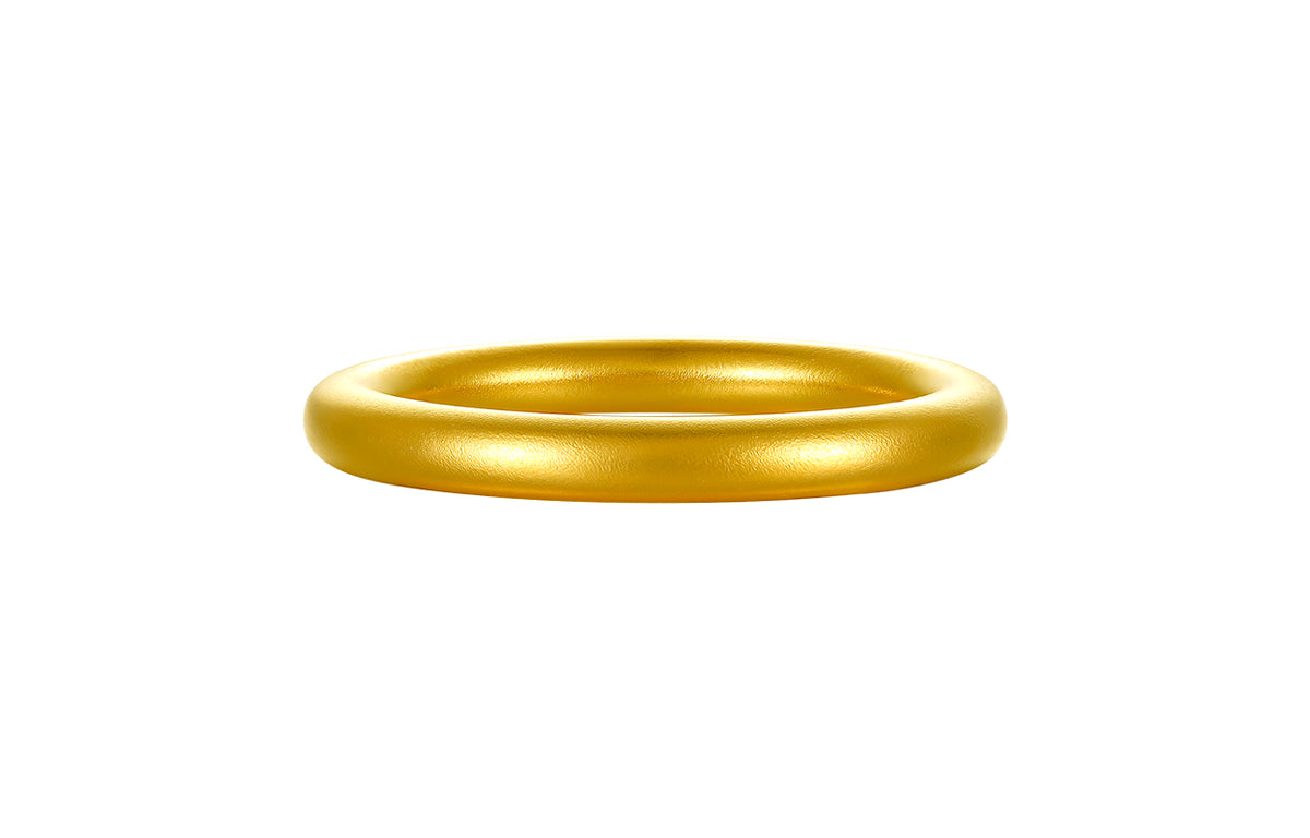 "Antiquity Gold" 999 24K Gold Ring 7-8g AA015034-1