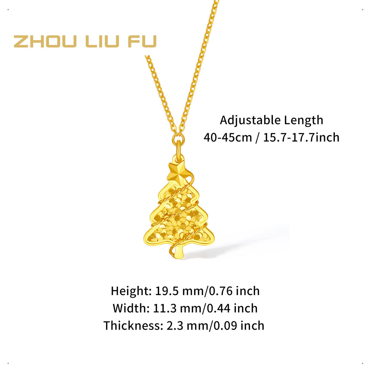 999 24K Gold Pendant Necklace Flower 3.65-4.25g A0614488