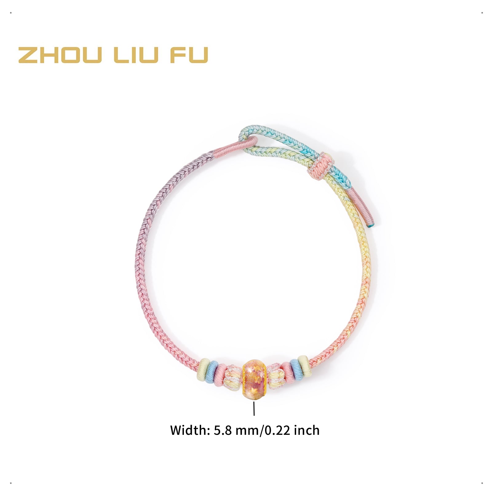 "Pop wu~" 24K Gold Charm Bracelet  0.5-0.65g A1615615