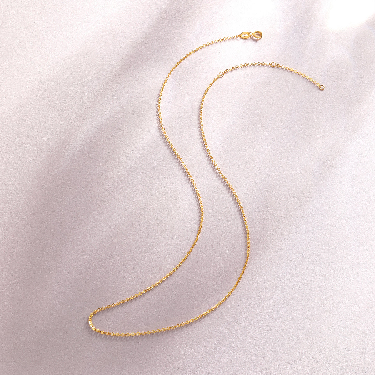 18K Yellow Gold Necklace 0.7-0.8g C0510282