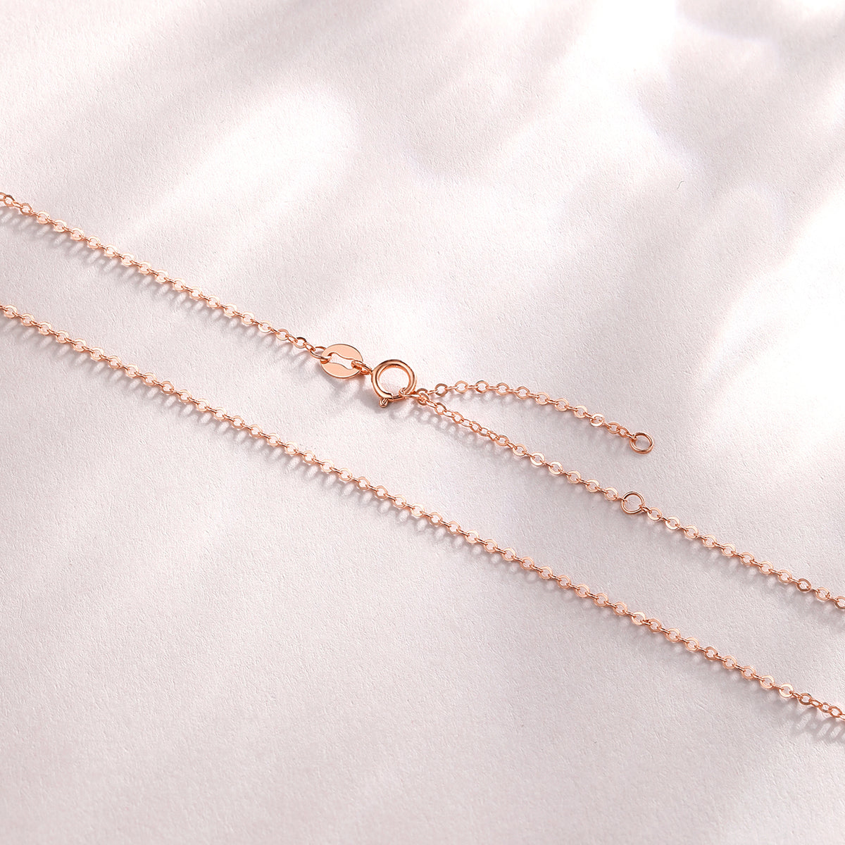 18K Rose Gold Necklace 0.7-0.8g C0510283