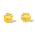 "Tracer" 999 24K Gold Earrings 1.8-2.2g A0912246