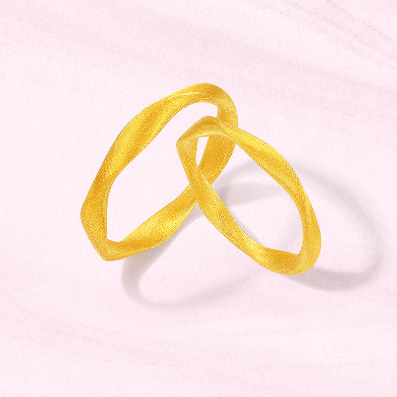 999 24K Gold Ring 4-5g A0122078