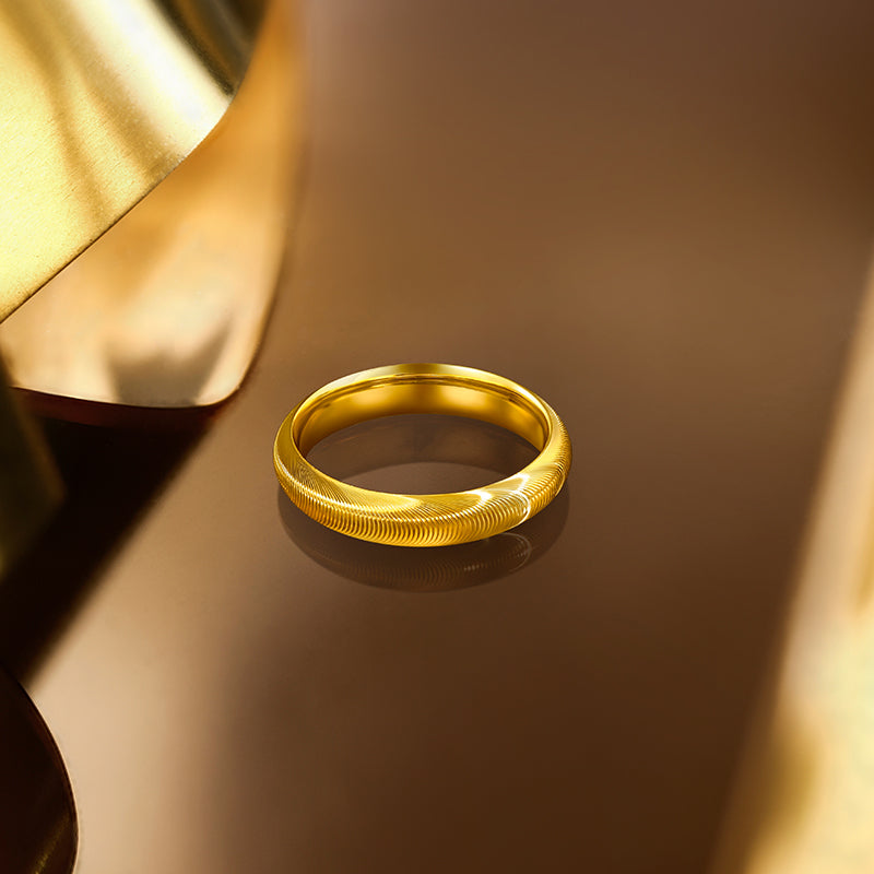 999 24K Gold Ring 2.5-3.5g A0113373