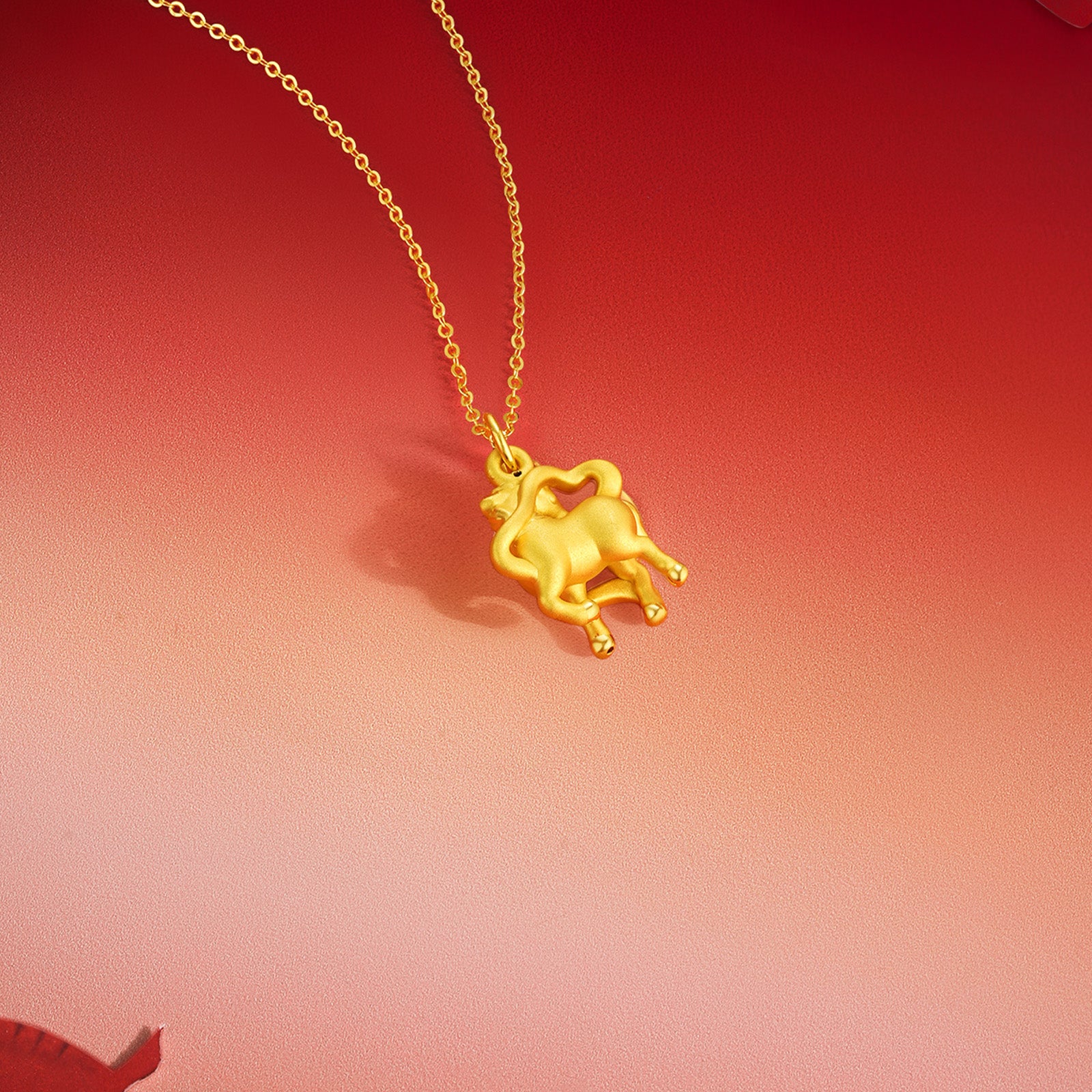 'Year of the Horse' 24K Gold Pendant Horse 0.9-1.3g A0422081