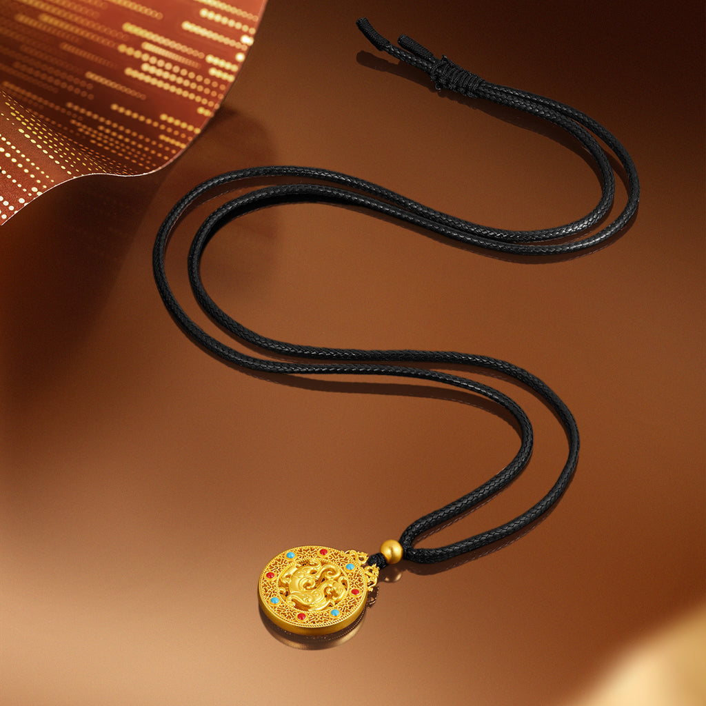 "Wah Kwong" 999 24K Gold Pendant 10-12g A0415060