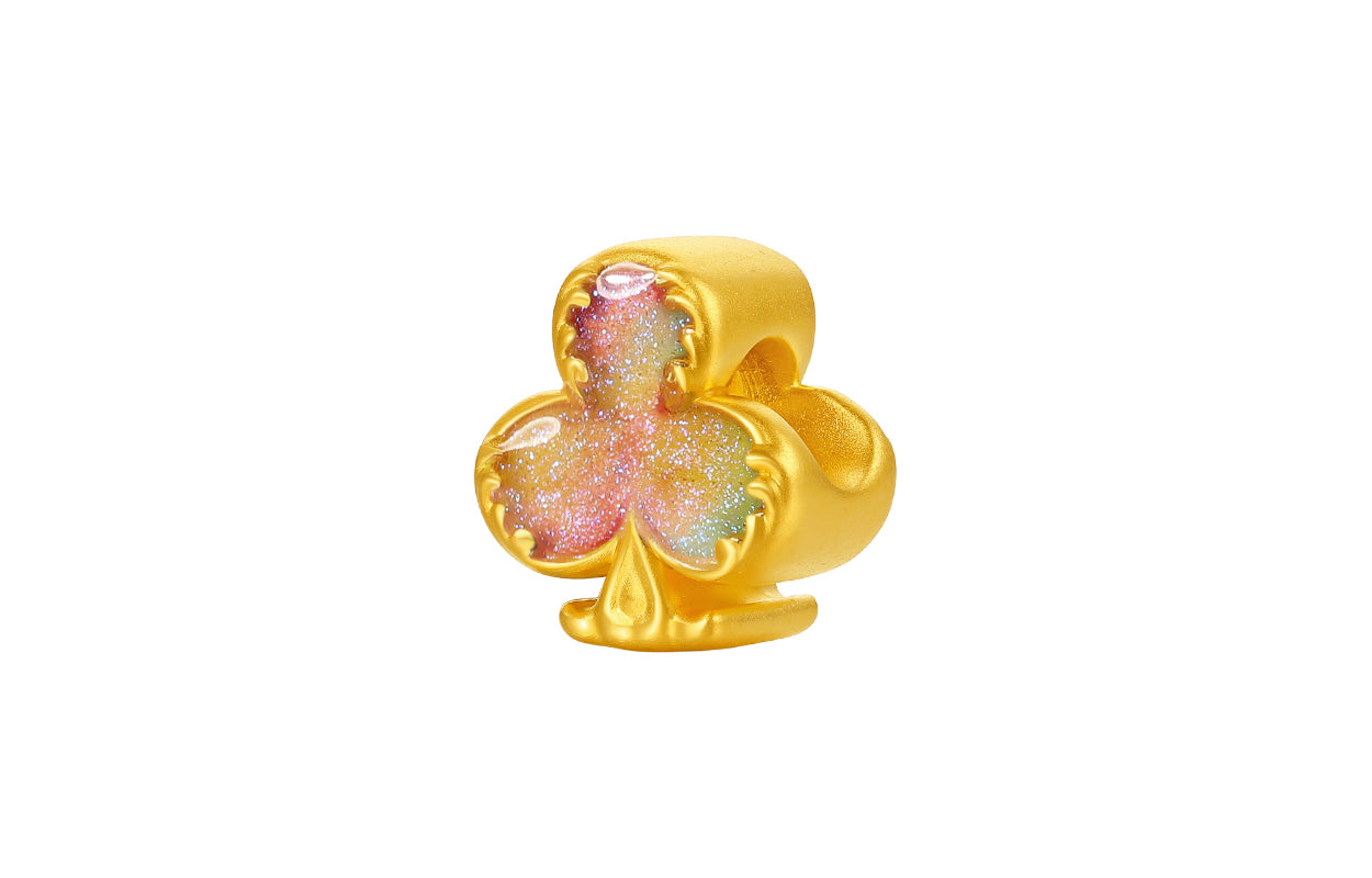 "Pop wu~" 24K Gold Charm Bracelet  0.4-0.6g A1615762
