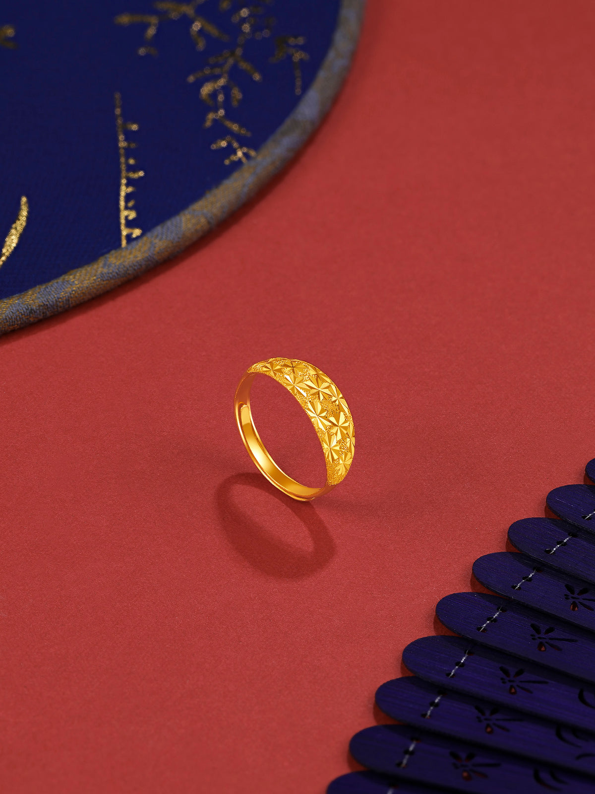 999 24K Gold Ring 3.4-3.7g AA014209