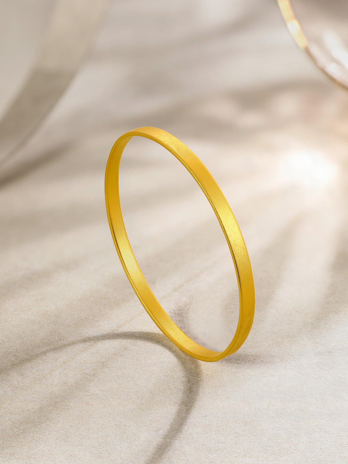999 24K Gold Bangle Bracelet 17.5-19.5g A1011720