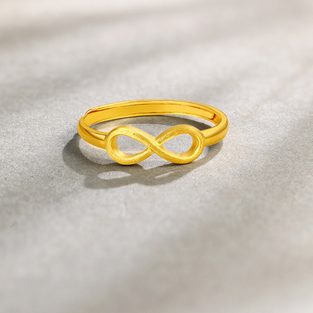 999 24K Gold Ring Mobius strip 2.15-2.45g A0112709