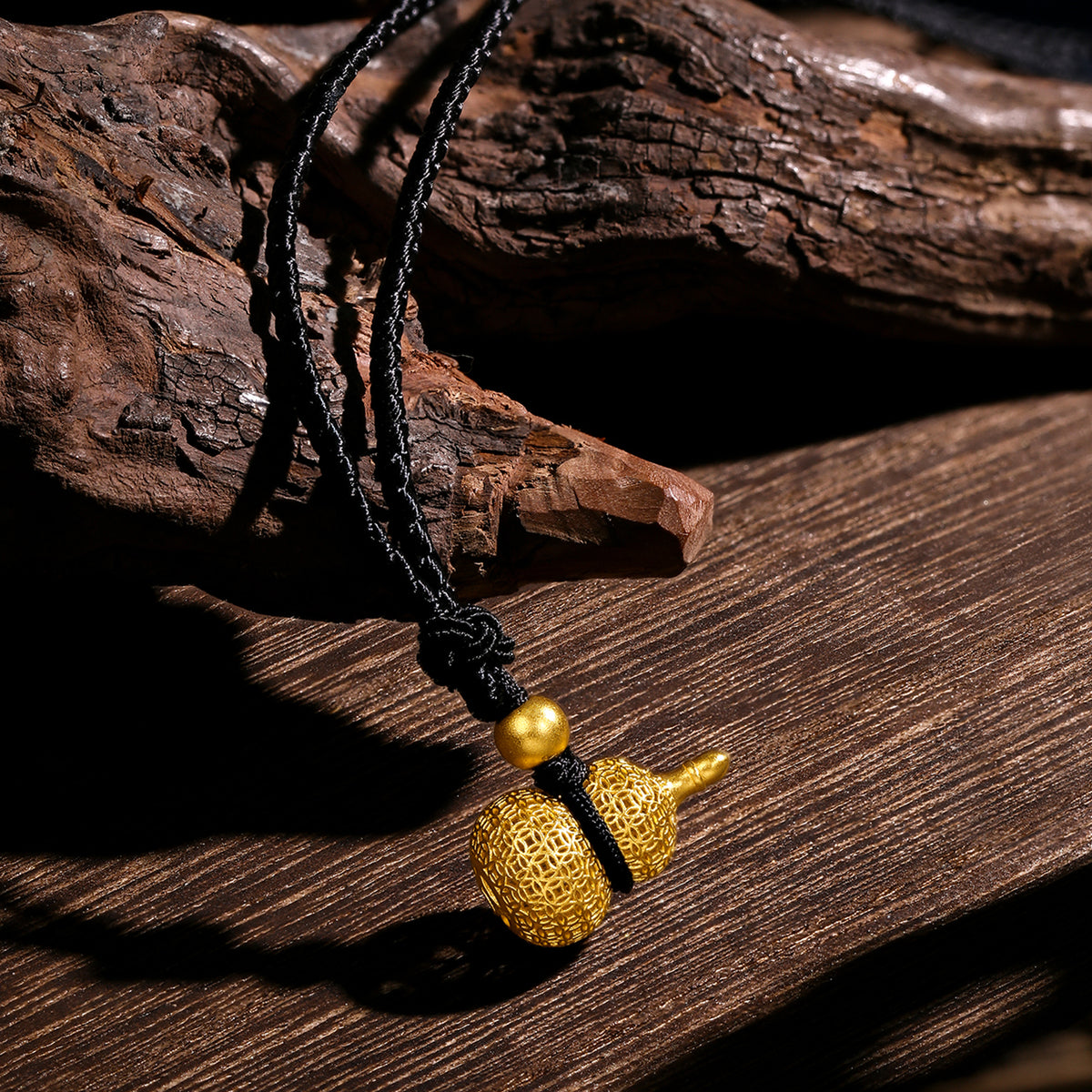 999 24K Gold Pendant Gourd 3-5g A049406
