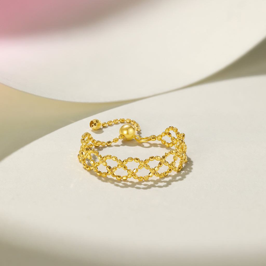 18K Yellow Gold Ring 0.55-0.75g C0110400