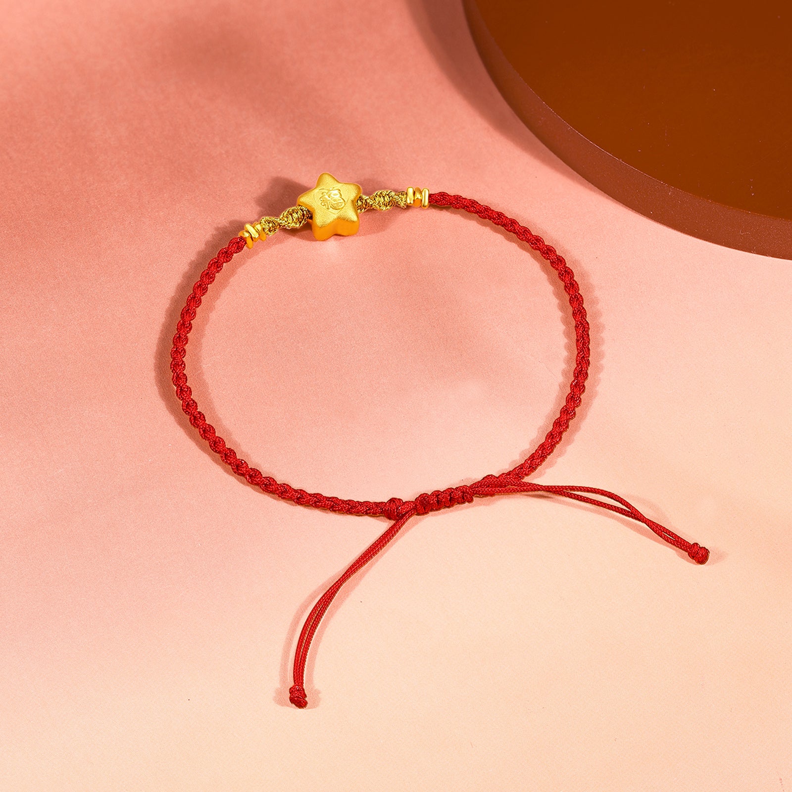 24K Gold Bracelet 0.8-1.1g Fu A1712697