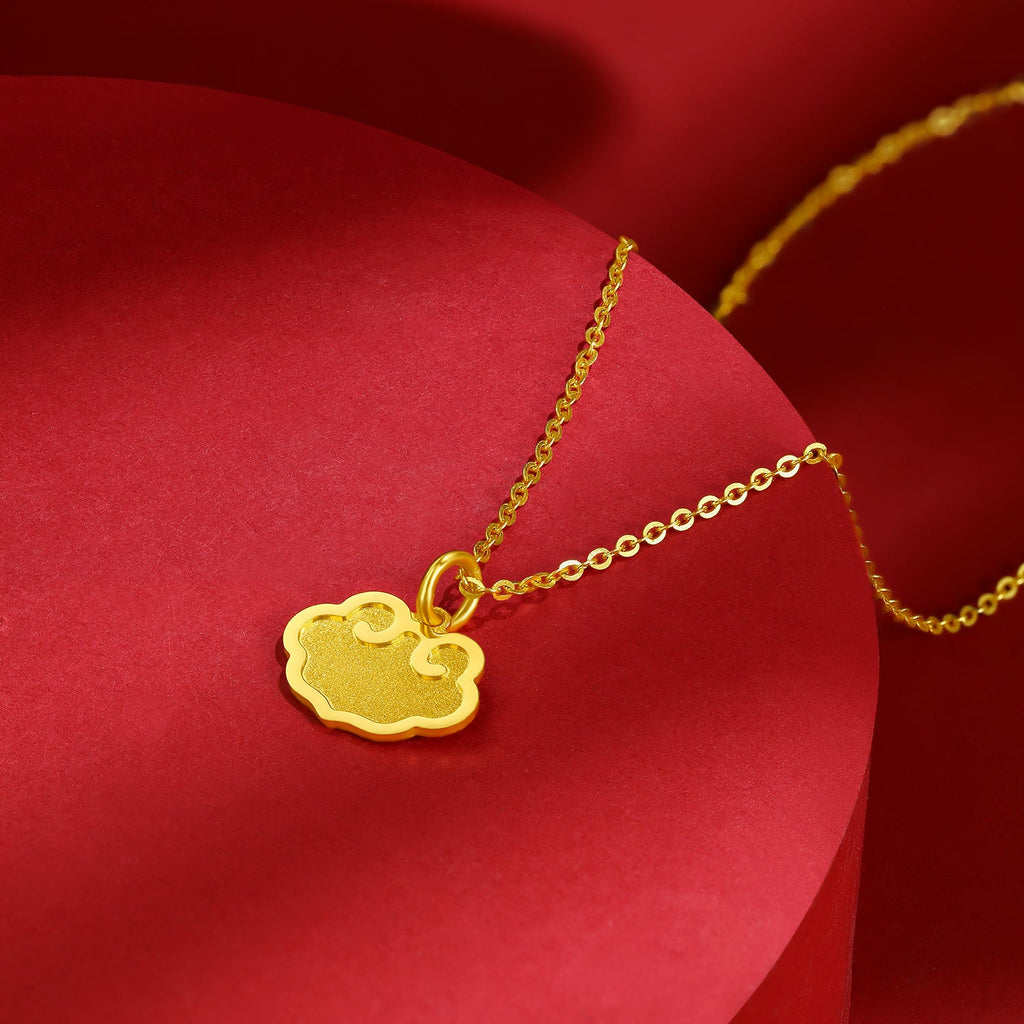 24K Gold Pendant 0.9-1.2g Ruyi A0411482