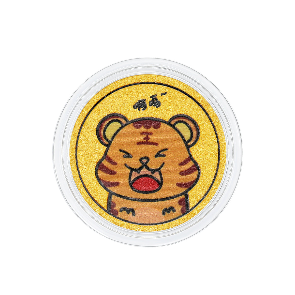 999 24K Gold Gold Ingot Tiger 1g A1114378