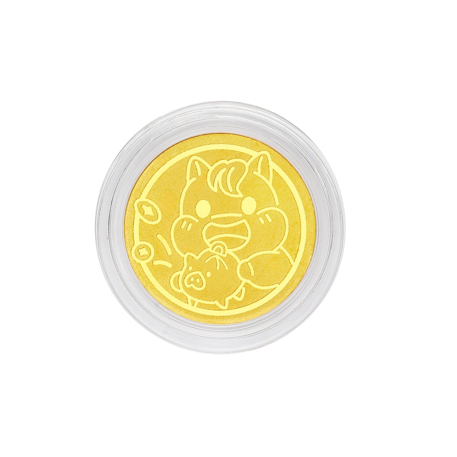 'Year of the Horse' 999.9 24K Gold Horse Coin 1g A1121007 A1121008 A1121009