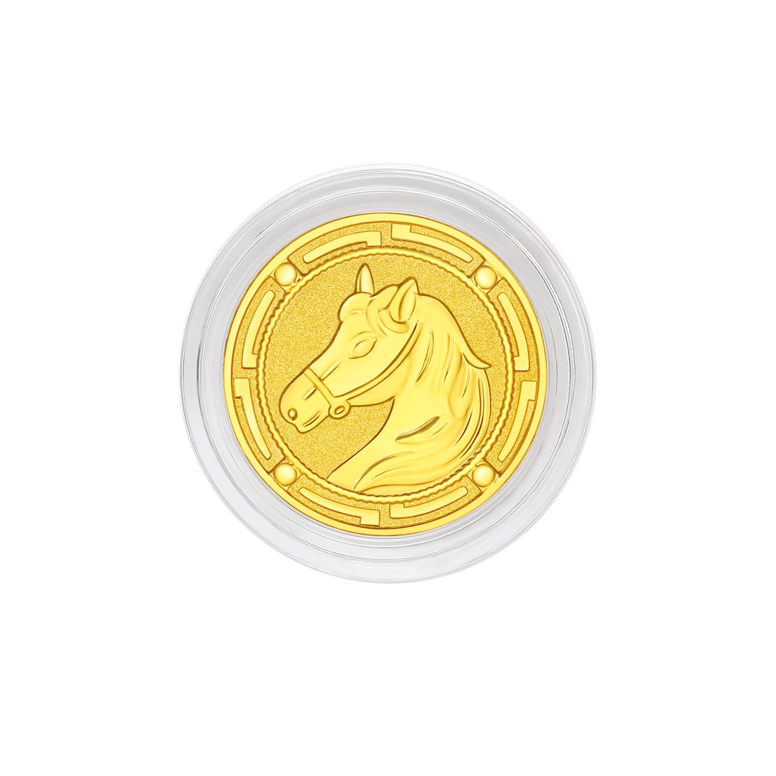 'Year of the Horse' 999.9 24K Gold Horse Coin 1g A1121007 A1121008 A1121009