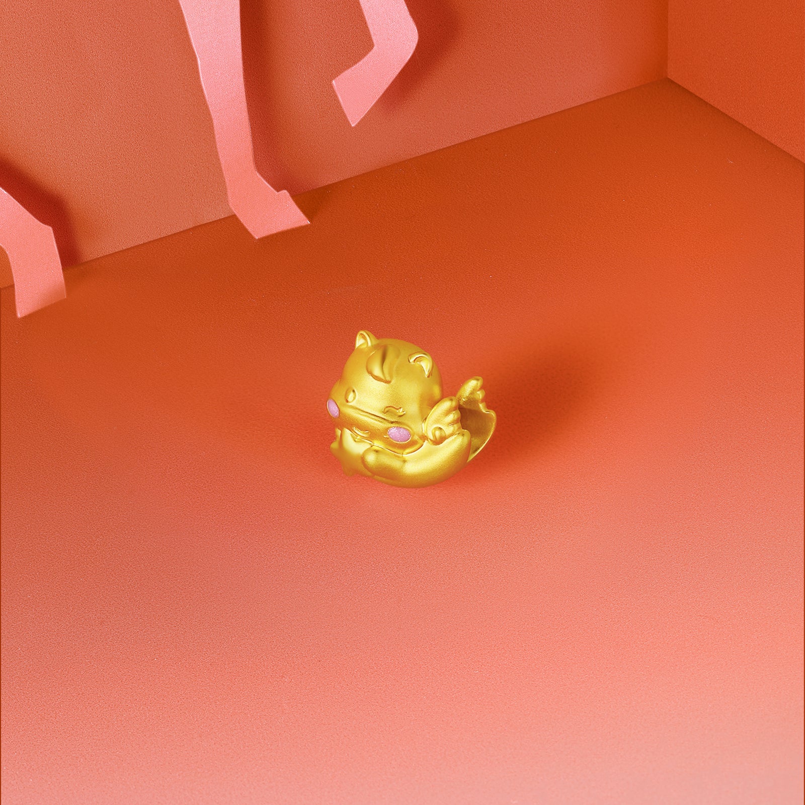 'Year of the Horse' 24K Gold Charm Bracelet Horse Star 0.65-0.95g 17cm & 19cm A1615703