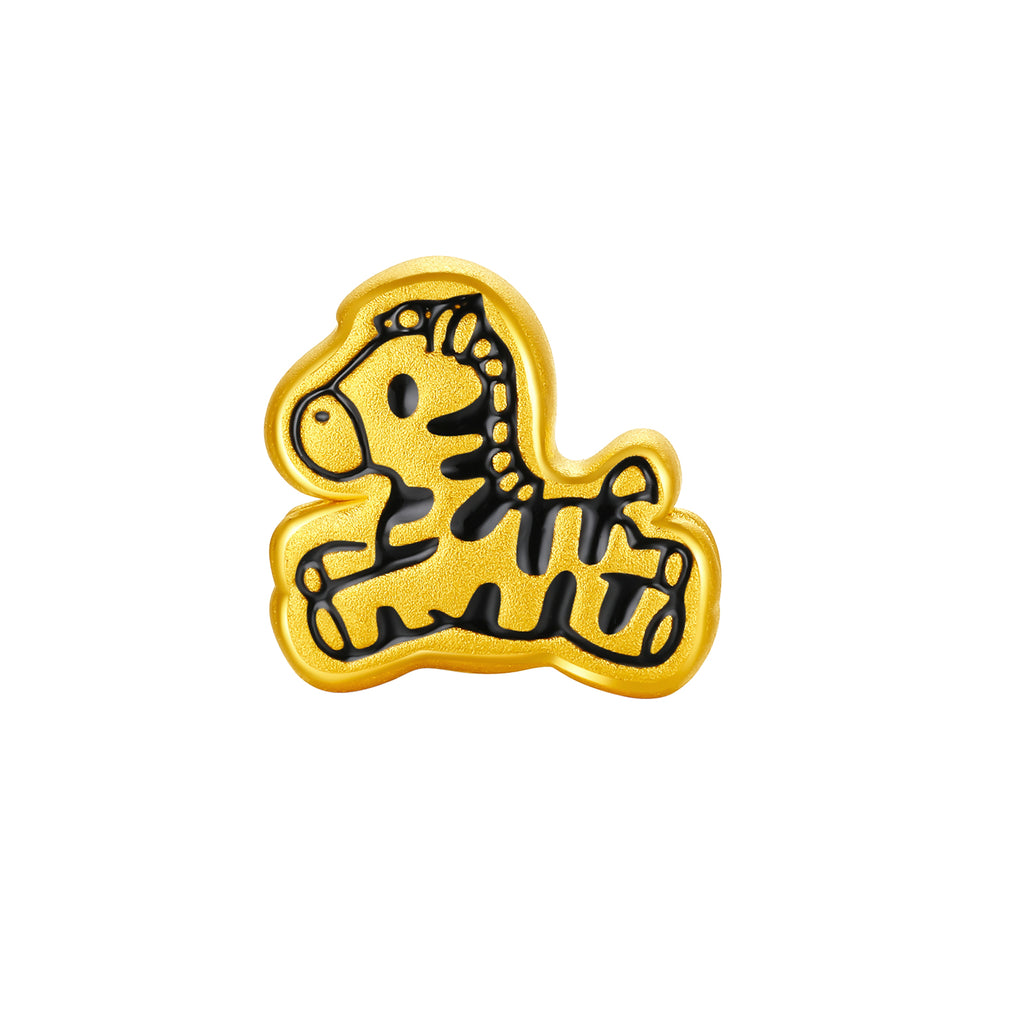 'Year of the Horse' 24K Gold String Bracelet Horse 0.6-0.9g 13cm-19cm A1715524