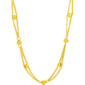 999 24K Gold Necklace 8.5-9.5g AA054087