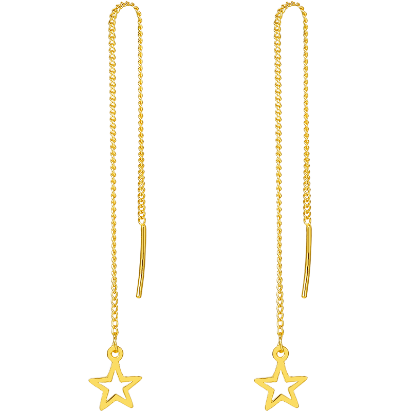 999 24K Gold Earrings 1.8-2.1g AA091342
