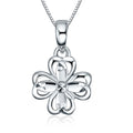 950 Platinum Pendant Clover 1.3-1.6g PT040586
