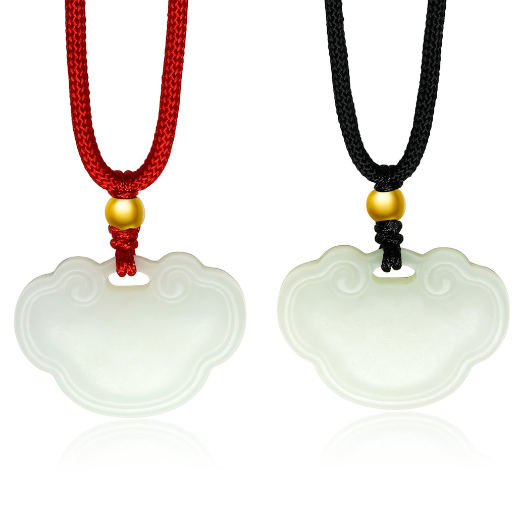 999.9 24K Gold Pendant Necklace Heitian Jade 0.09-0.11g Ruyi 如意 Y048707