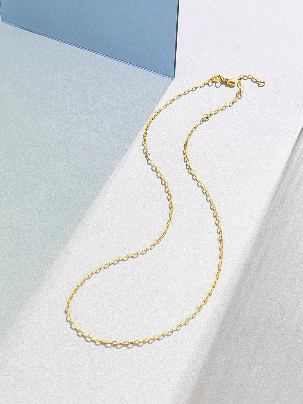 "infinite" 24K Gold Necklace 2.5-2.7g A059669
