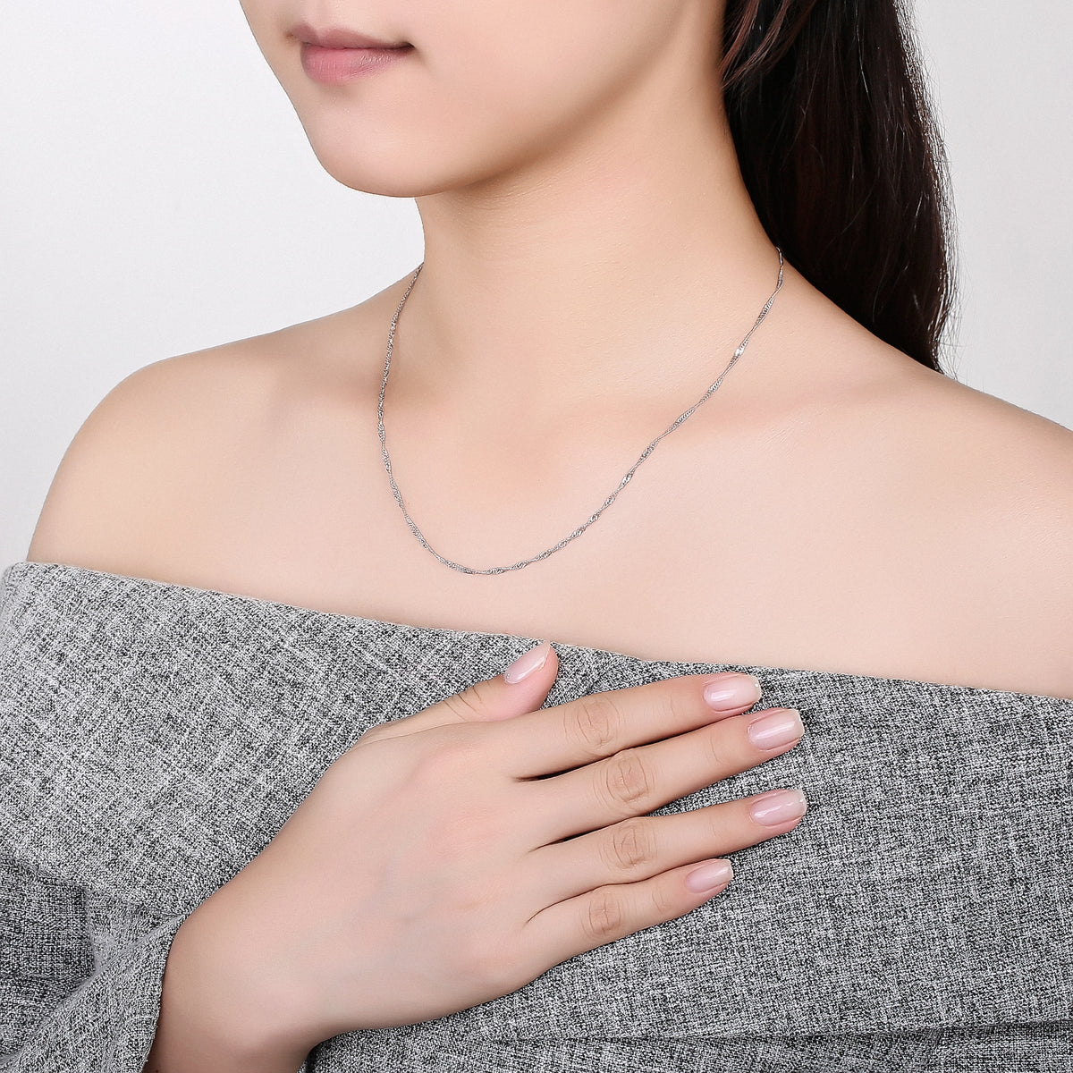 950 Platinum Necklace 3.2-3.5g PT053531
