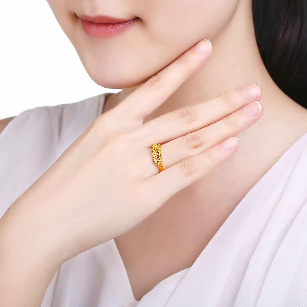 999 24K Gold Ring 3.2-3.5g AA011548