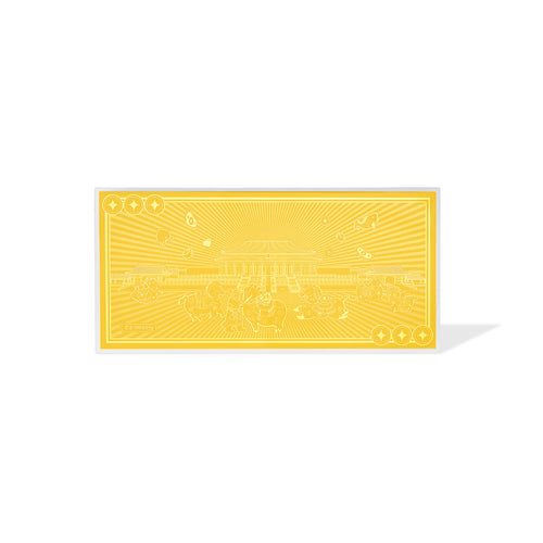 "Chinese Culture Collection - Dan Qing" 999 24K Gold Ingot Horse 0.01g A1836233