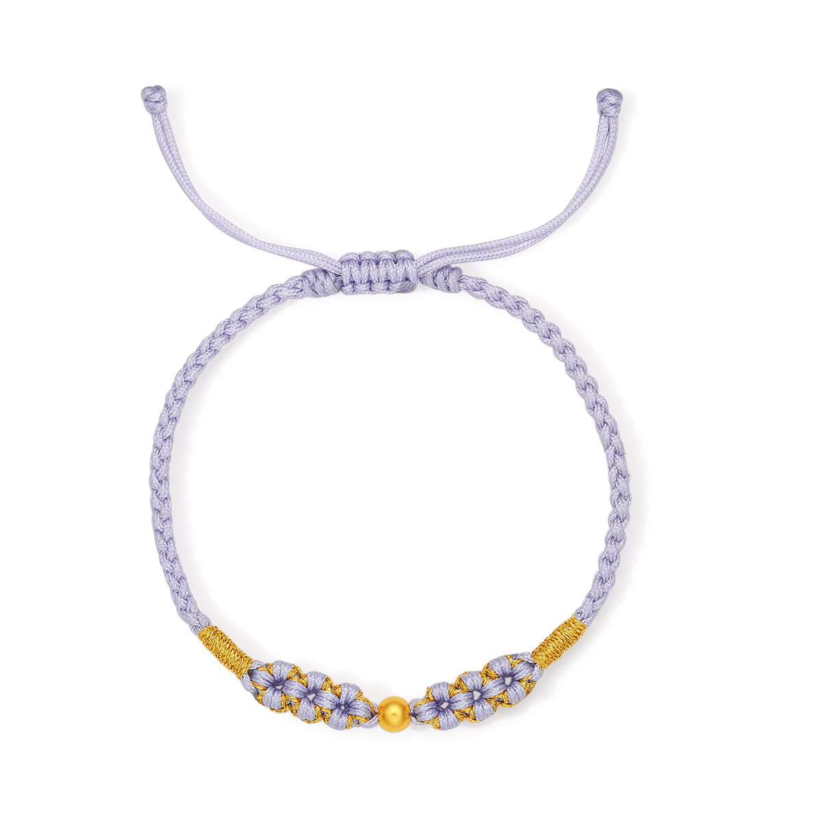 24K Gold String Bracelet 0.15-0.25g A1734776