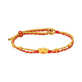 24K Gold String Bracelet Ingot 0.5-0.8g A1734777