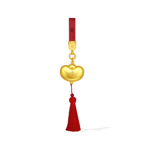 "Chinese Culture Collection - Dan Qing" 999 24K Gold Keychain Coin 0.006g A2536253