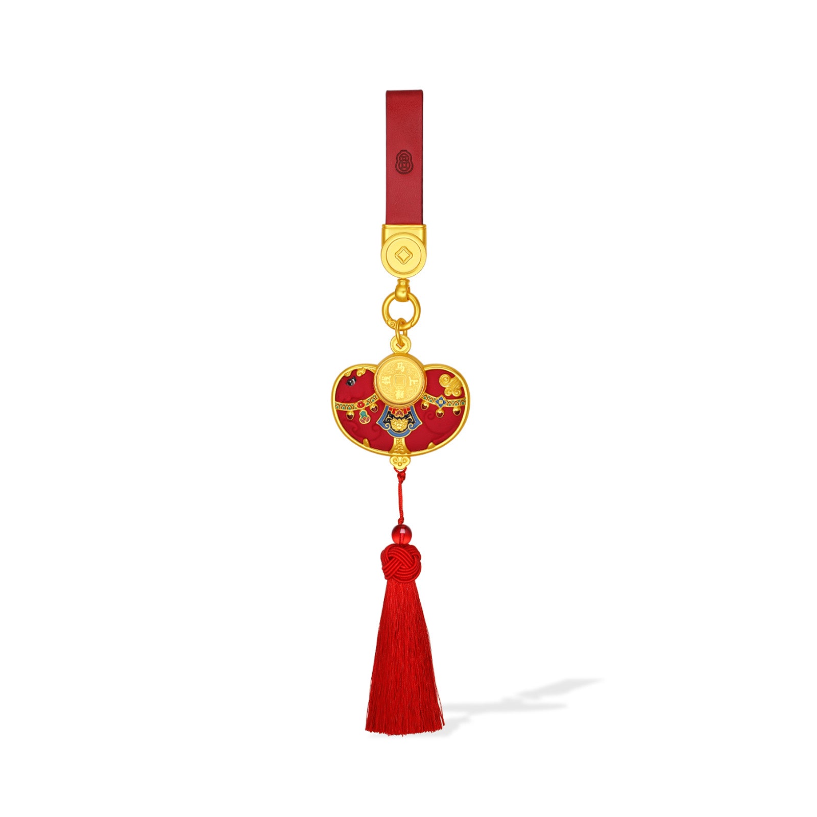"Chinese Culture Collection - Dan Qing" 999 24K Gold Keychain Coin 0.006g A2536253