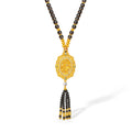 "Chinese Culture Collection - Dan Qing" 999 24K Gold Pendant Necklace Crystal 6-6.5*4.8-5.3mm Crystal 3-3.5mm Diamond 5.5-6mm 44-49g J0649942