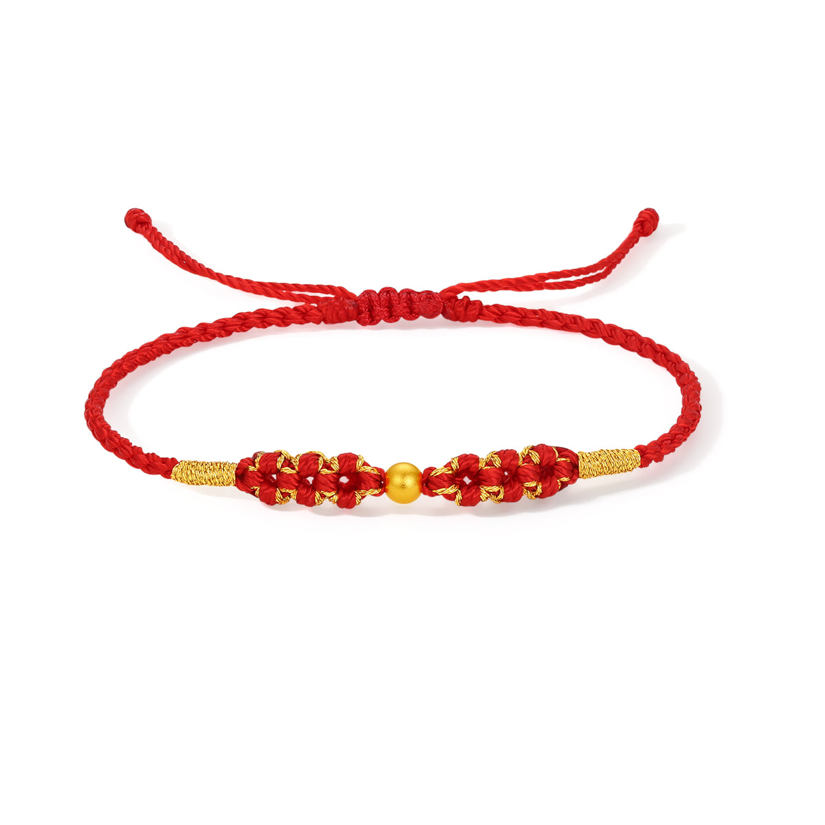 24K Gold String Bracelet 0.15-0.25g A1745647