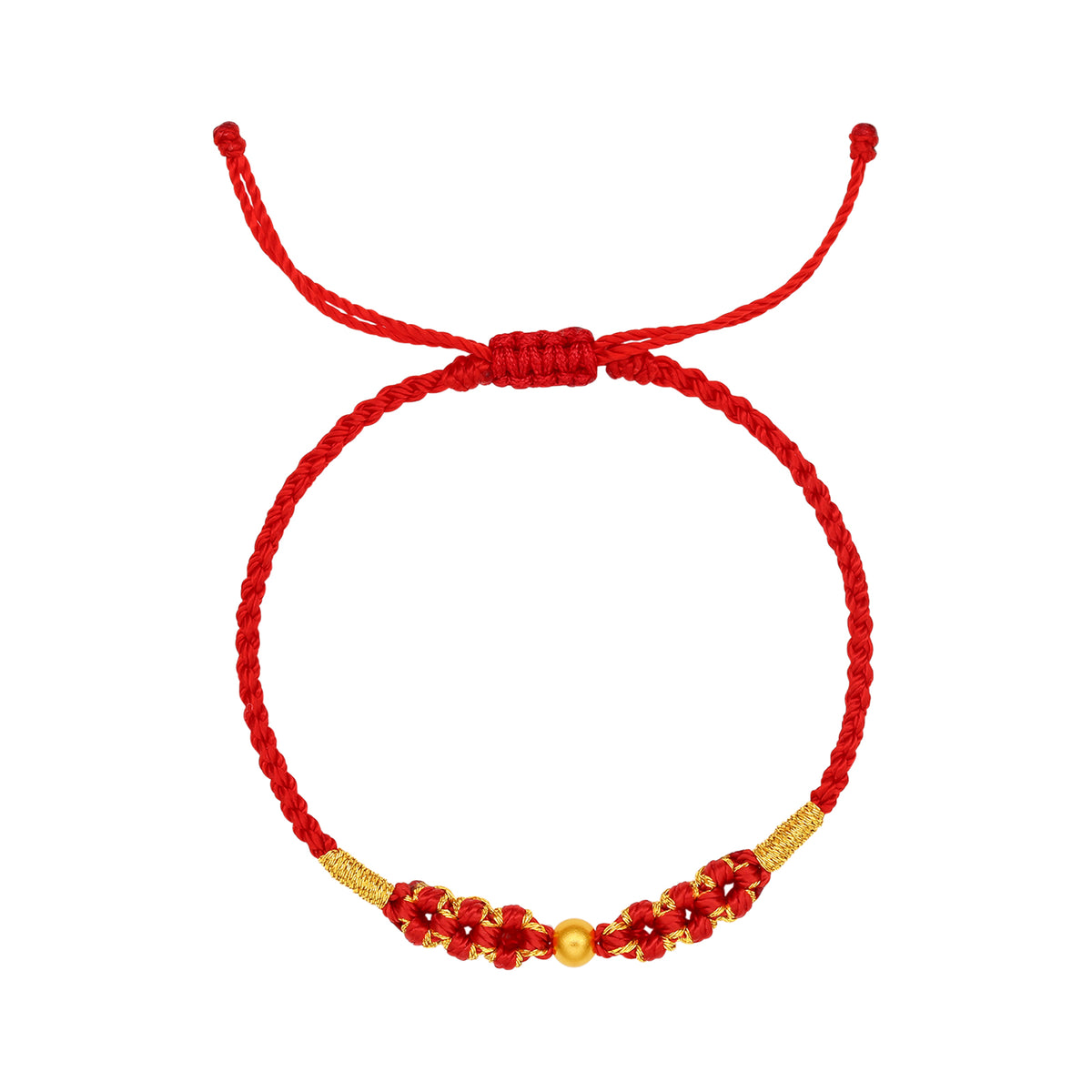 24K Gold String Bracelet 0.15-0.25g A1745647