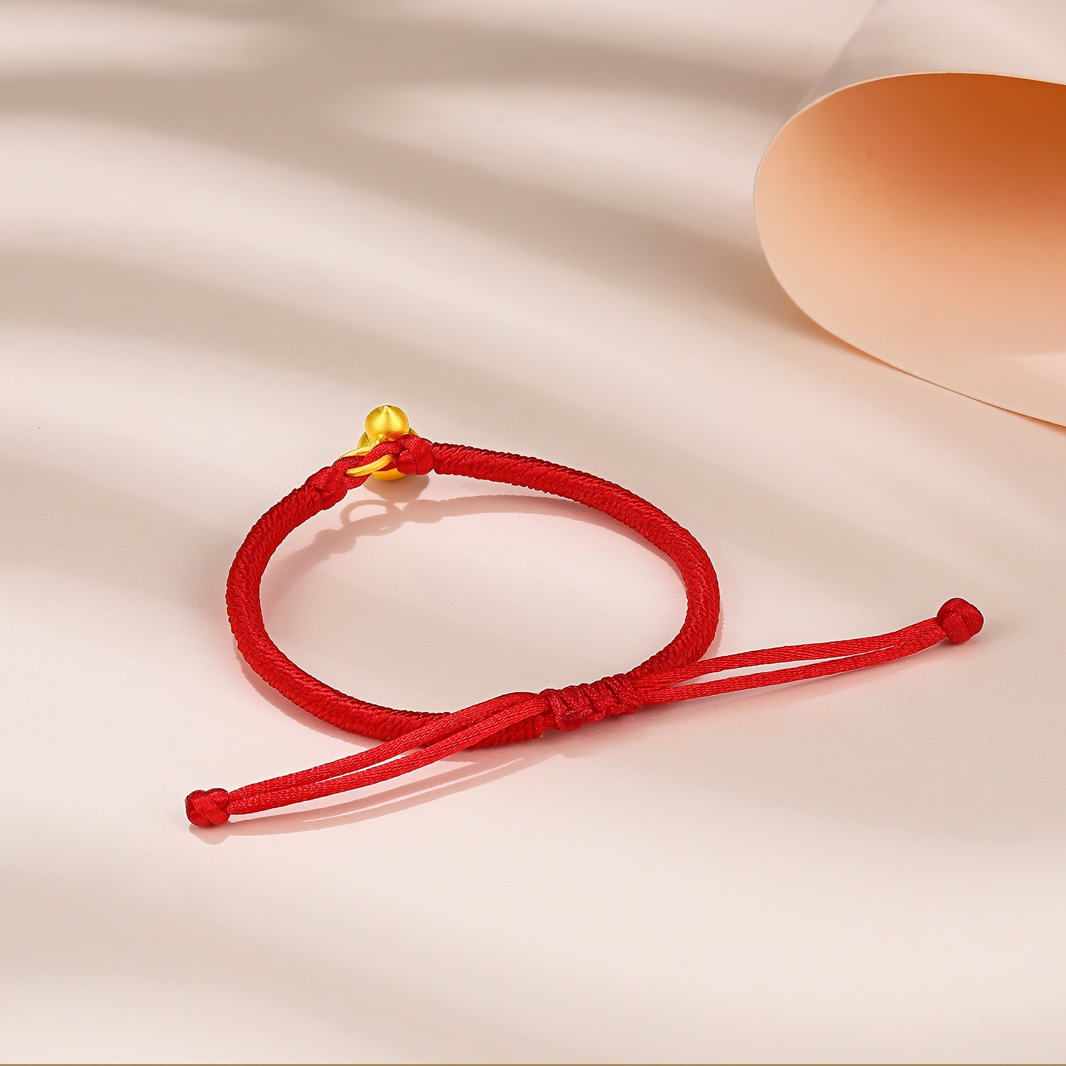   24K Gold String Bracelet              Gourd 0.4-0.7g AD177714