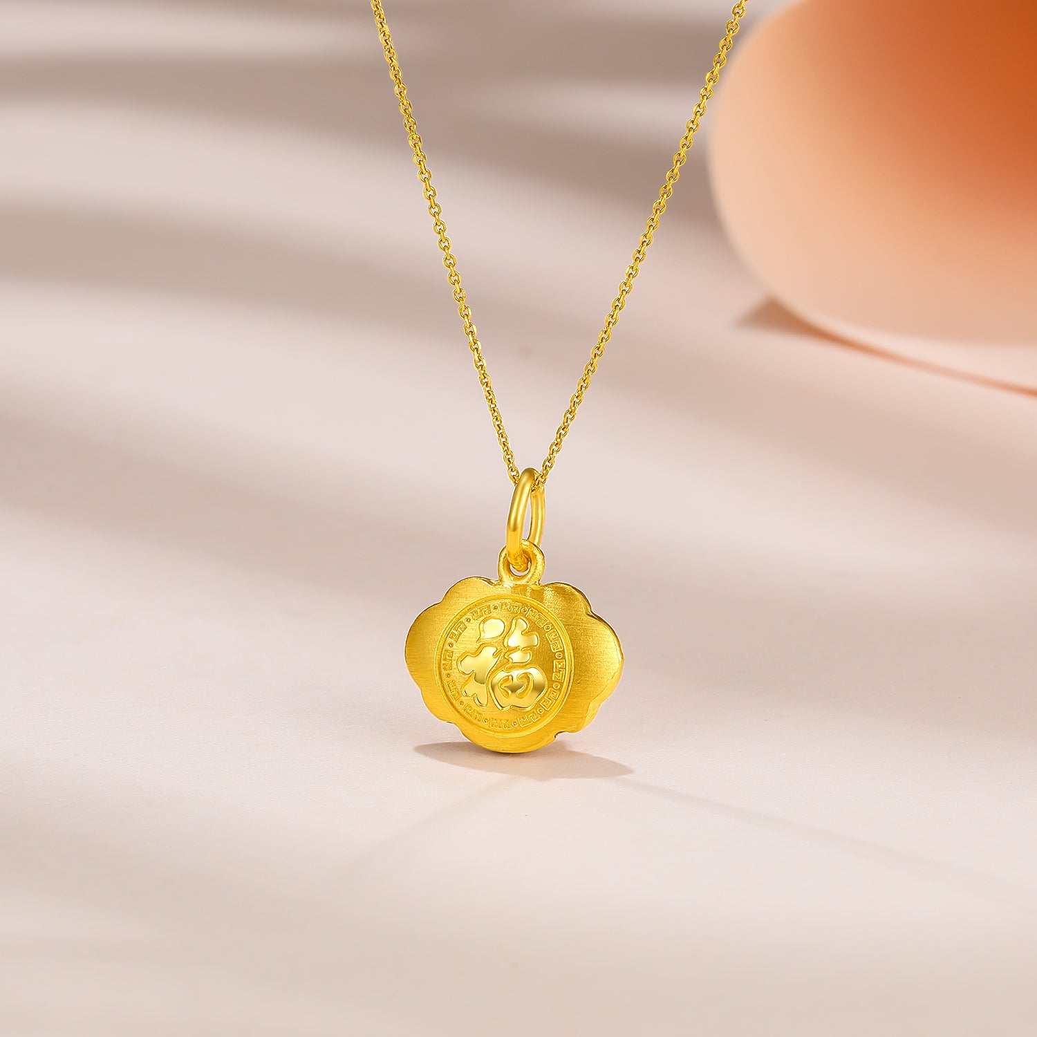 999.9 24K Gold Pendant 1-1.49g Ruyi 如意 AB047502