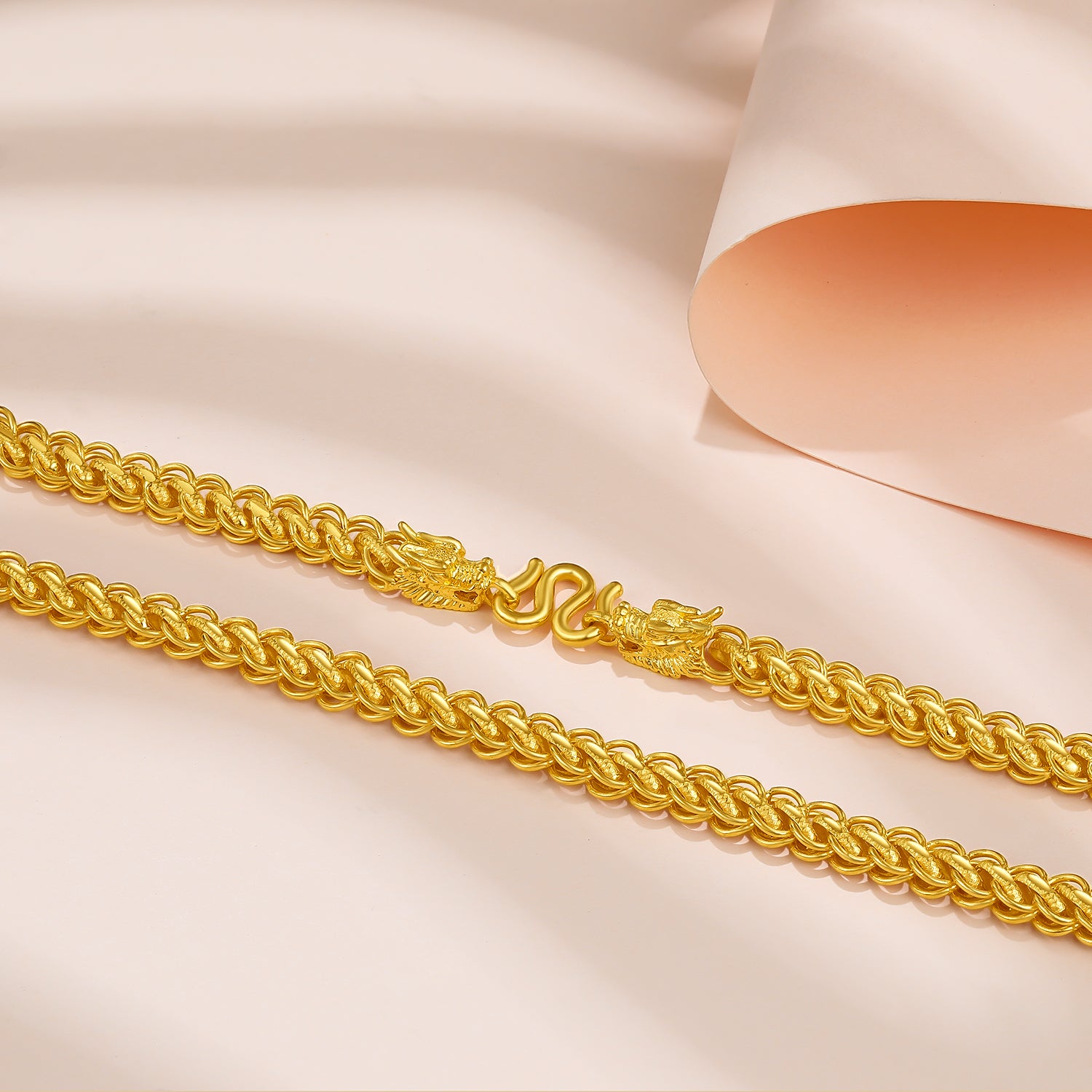 999 24K Gold Necklace 45-55g AA057535
