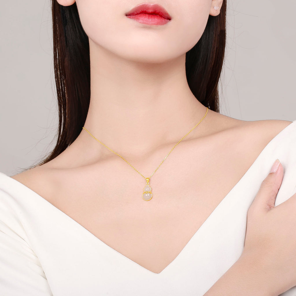   24K Gold Pendant   15*9*4.5mm         Gourd 0.6-0.8g AAYB046211